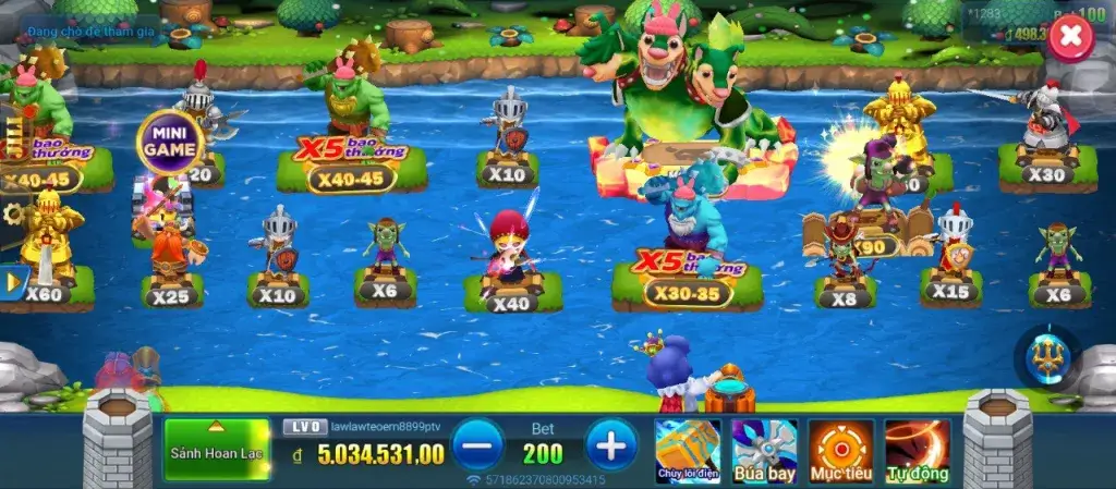 Chơi game Boom Legend tại LC79 – bắn pháo nổ hũ đổi thưởng cực đã