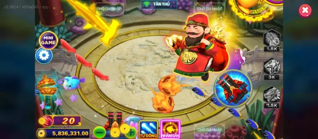 fishing cai shen lc79 – game bắn cá ông thần tài trúng lộc tại LC79