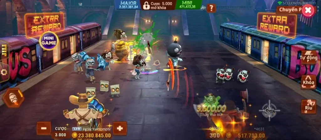 Fortune Zombie LC79 – Game bắn cá zombie săn kho báu cực đỉnh