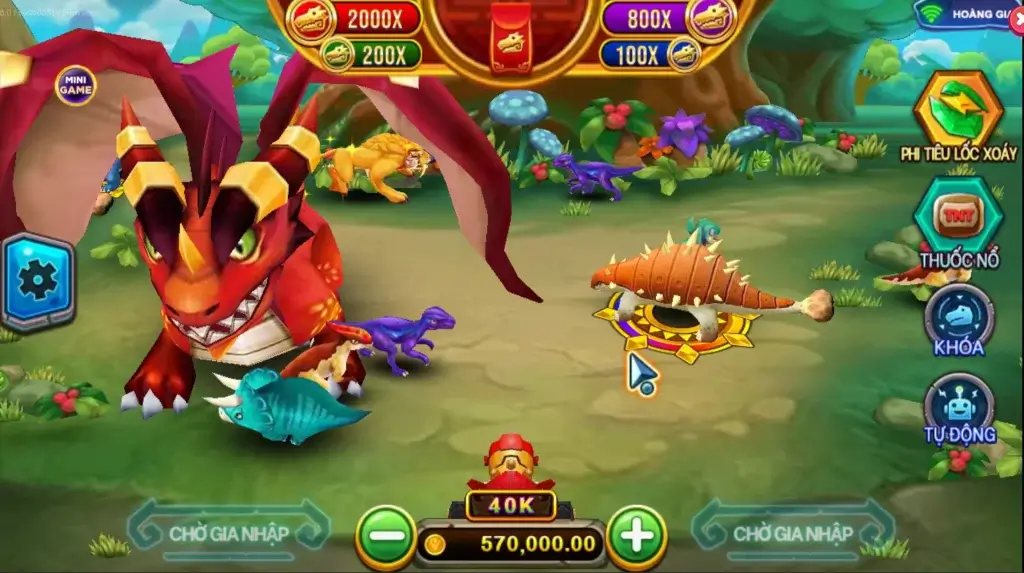 Giao diện game bắn cá Dragon Master JDB tại LC79 với hiệu ứng đẹp mắt và boss khủng xuất hiện