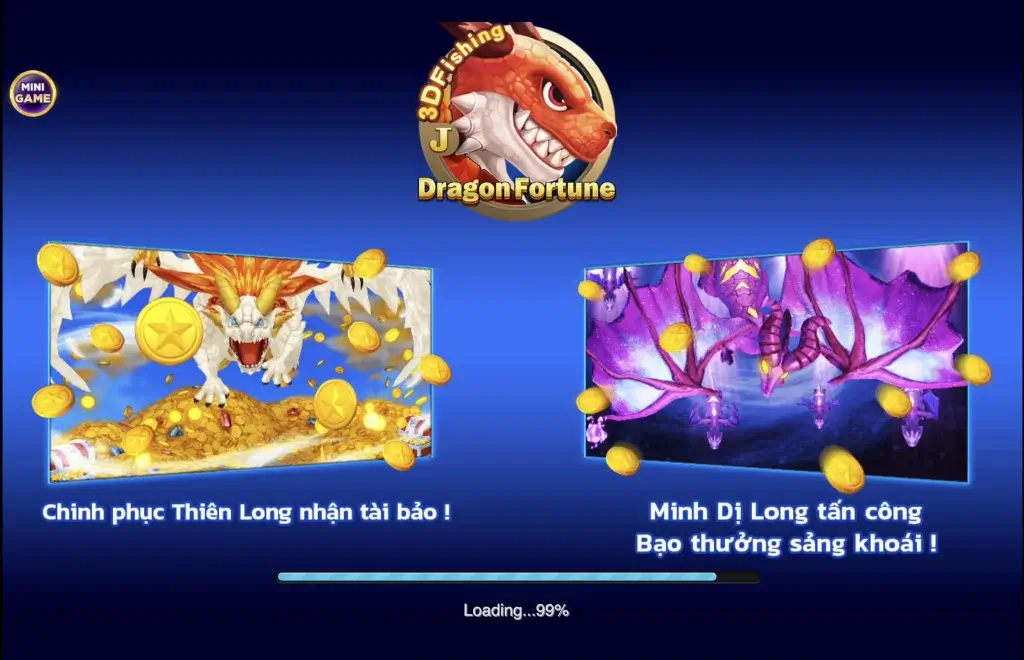 Hướng dẫn bắn cá Dragon Fortune JILI tại LC79 – hệ số rồng, vũ khí đặc biệt, tích sét và mini-game so điểm