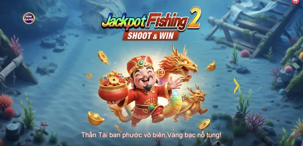 Bắn cá Jackpot Fishing 2 của JILI tại LC79 – săn boss nổ Jackpot