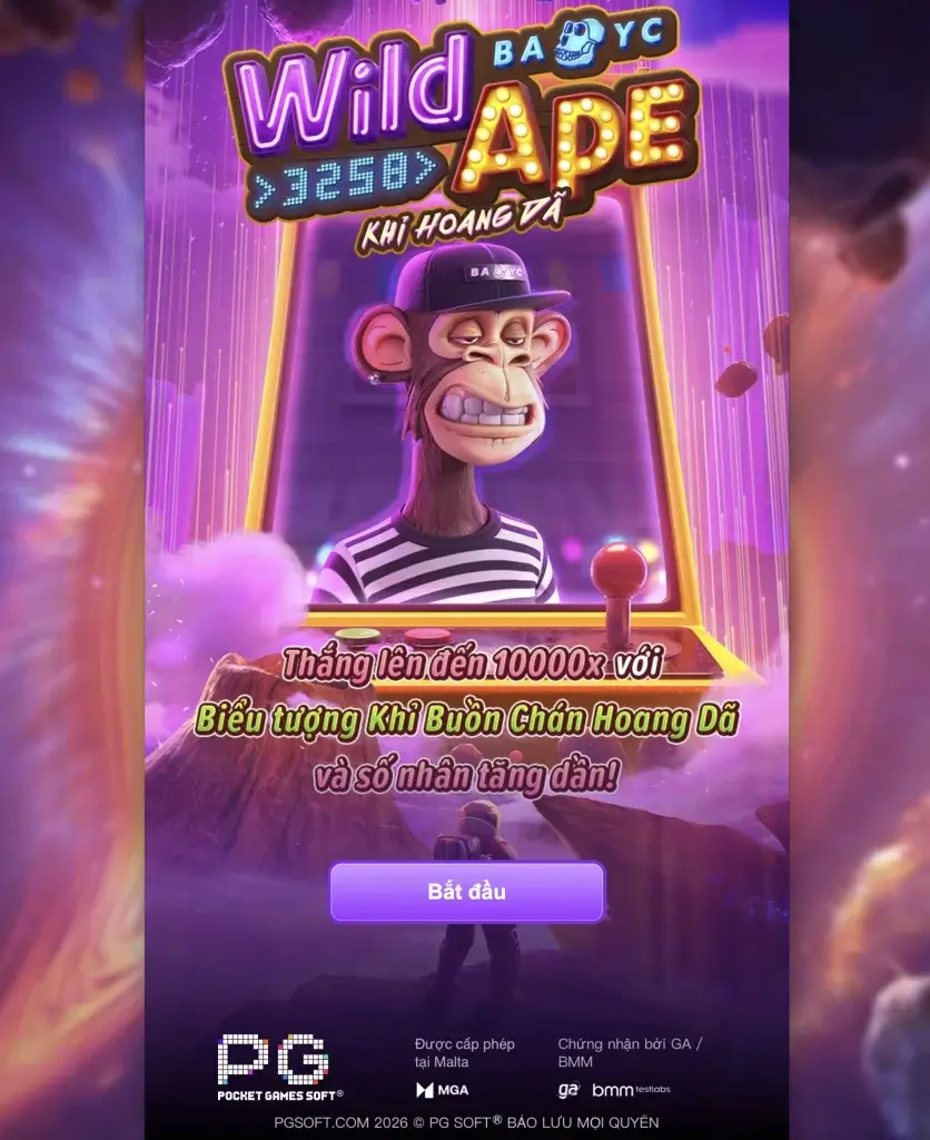Hướng dẫn chơi slot Wild Ape PG tại LC79 – mẹo bắt nhịp săn thưởng