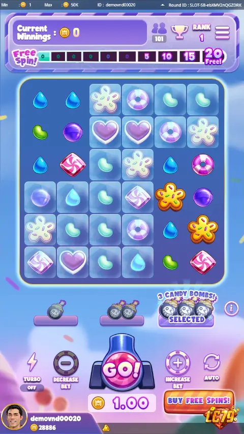 So sánh Sugar Blast LC79 — ảnh màn hình