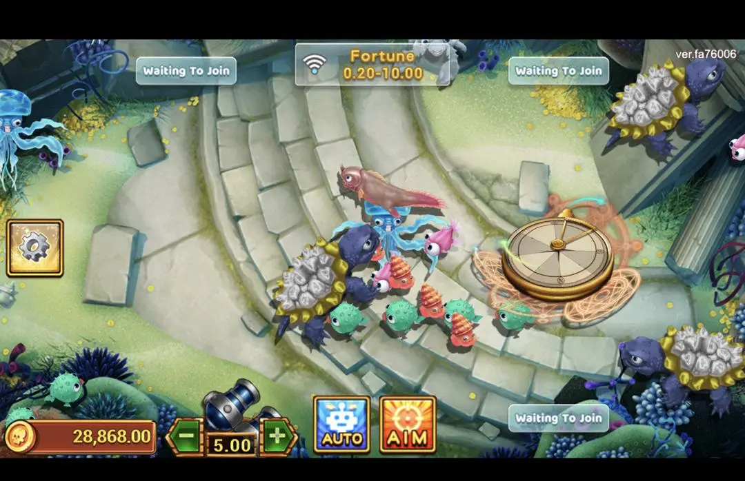 Ảnh giao diện chính game cách chơi Bao Chuan Fishing bắn cá đổi thưởng lc79 (slot) chơi tại LC79