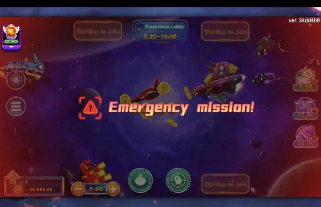 Ảnh giao diện chính game cách chơi Star Hunter bắn cá đổi thưởng lc79 (slot) chơi tại LC79