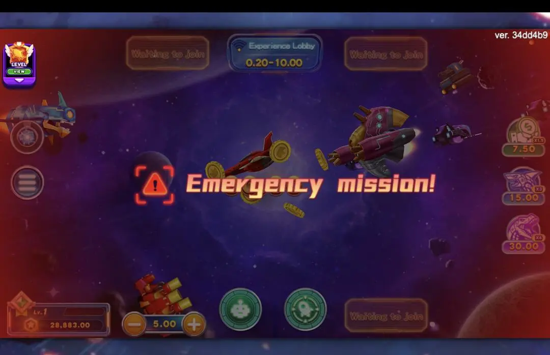 Ảnh giao diện chính game cách chơi Star Hunter bắn cá đổi thưởng lc79 (slot) chơi tại LC79